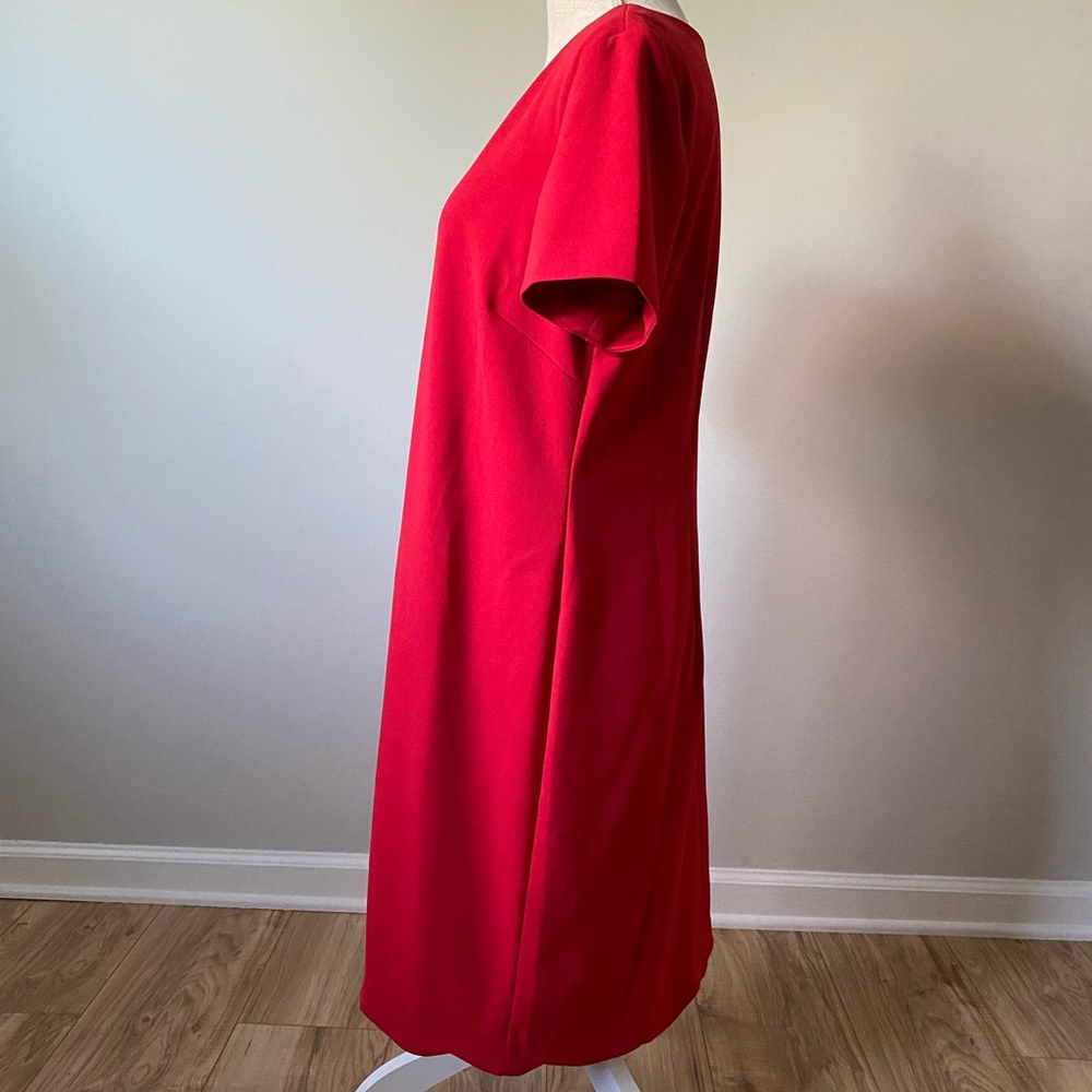 ALYX Red Scallop Hem Dress - Picture 4 of 9